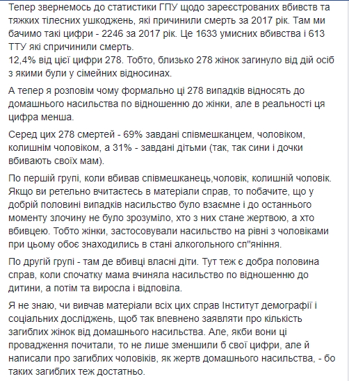 Юрист порахувала, скільки насправді загинуло жінок від домашнього насильства в 2017 році